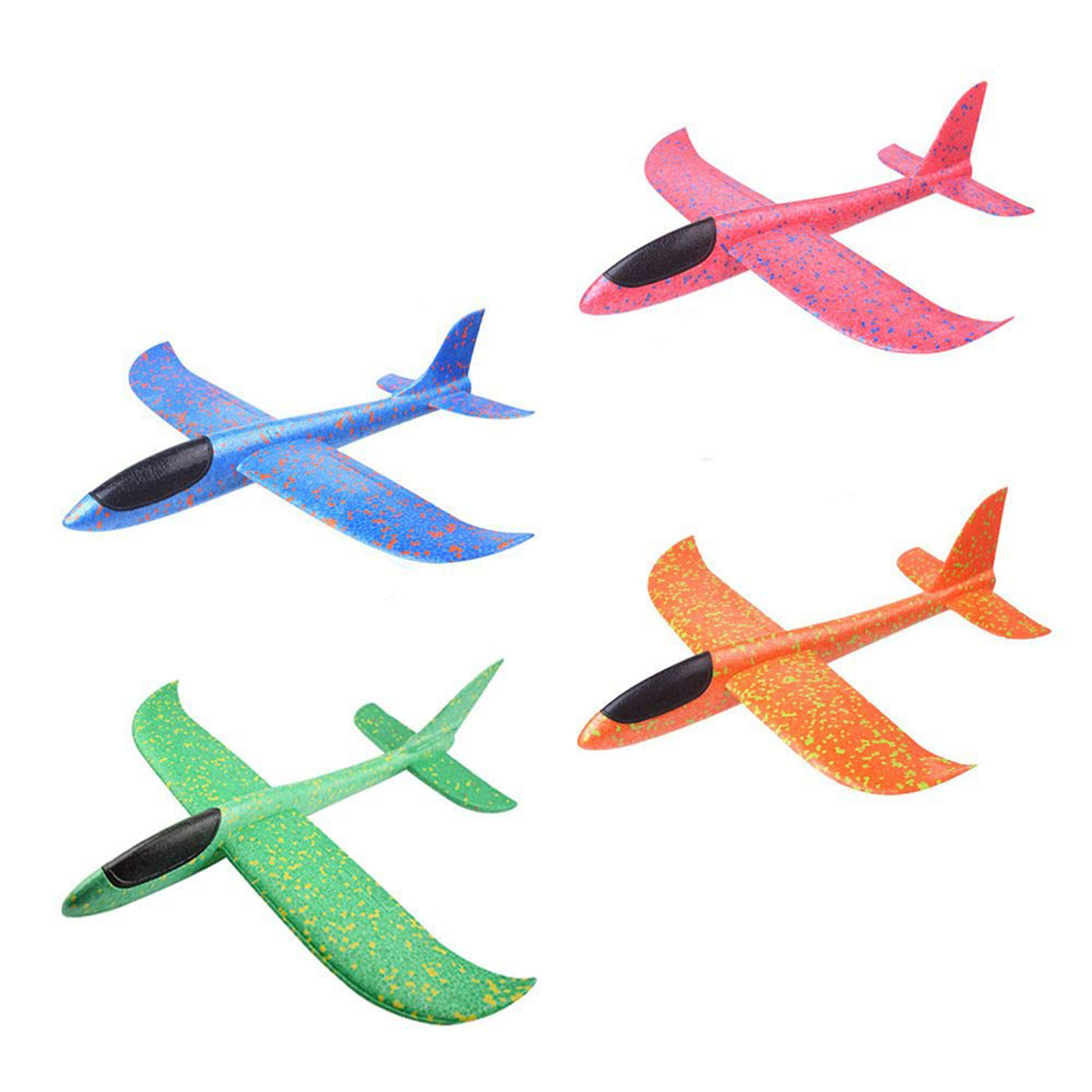 Hand Launch Throwing Glider Aircraft Foam Airplane Plane Model Outdoor Ped Toy 